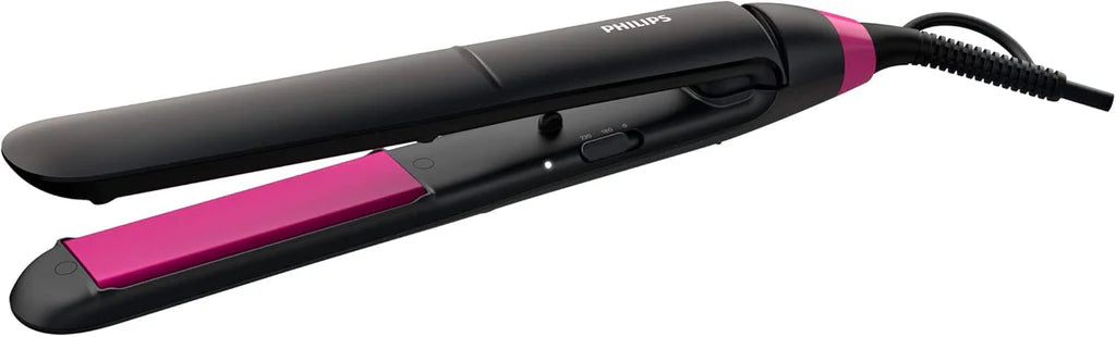 StraightCare Essential ThermoProtect straightener. 2 temperature settings. Temperature range up to 220°C.